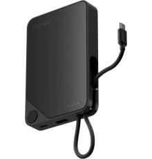 Внешний аккумулятор Momax 1-Power X Built-in USB-C IP152 10000mAh черный