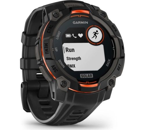 Умные часы Garmin Instinct 3 Solar 45 мм черный