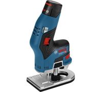 Кромочно-петельный фрезер Bosch GKF 12V-8 Professional 06016B0000 с 2-мя АКБ и кейсом