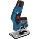 Кромочно-петельный фрезер Bosch GKF 12V-8 Professional 06016B0000 с 2-мя АКБ и кейсом