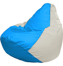 Кресло-мешок Flagman Груша Мега XXXL Г3.1-282 голубой/белый