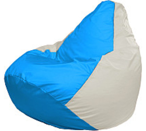 Кресло-мешок Flagman Груша Мега XXXL Г3.1-282 голубой/белый
