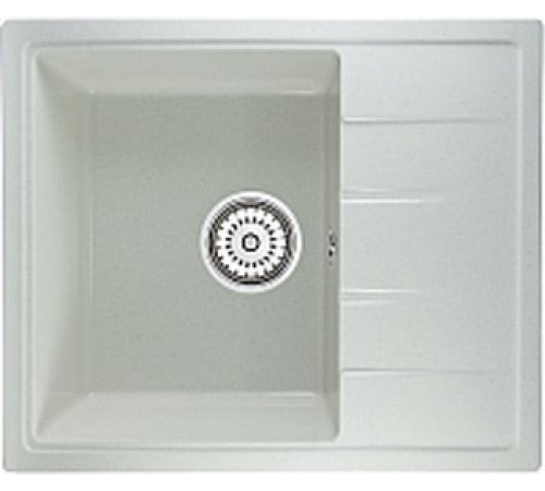 Кухонная мойка Berge BR-5850 белый матовый