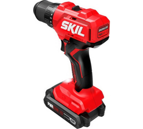 Дрель-шуруповерт Skil DL6280SE20 с 2-мя АКБ, кейс