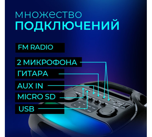 Беспроводная колонка Ginzzu GM-118