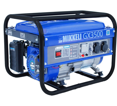 Бензиновый генератор Mikkele GX3500