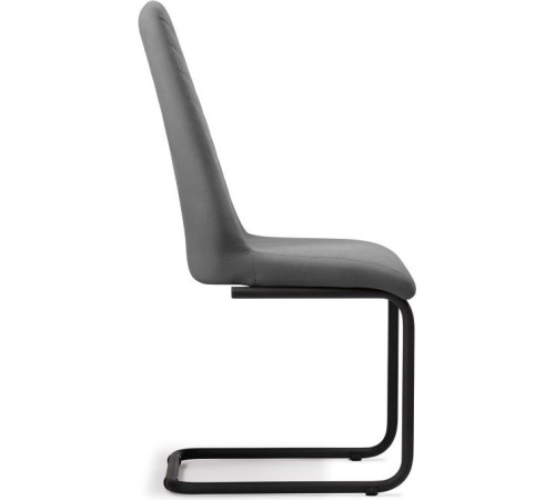 Стул Woodville Лулла 504189 серый/черный