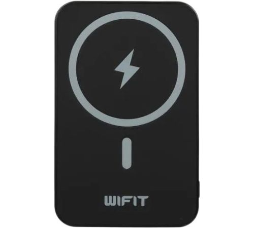 Внешний аккумулятор Wifit Wimag Magnetic Wireless Powerbank 5000mAh черный