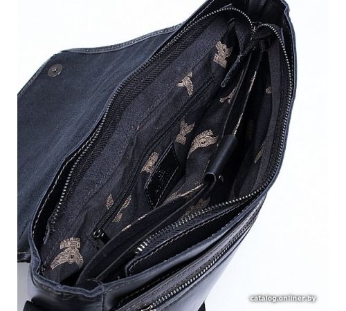 Сумка через плечо Poshete 253-0002-24-BLK черный
