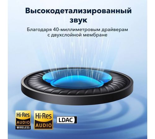 Наушники Anker SoundCore Space Q45 белый