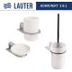 Набор аксессуаров для ванной Lauter 21SH2061 + 21SH2051 + 21SH2111 Chrome, 3 предмета