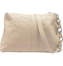 Женская сумка Poshete 845-SJ7530OL-LCF светлый кофейный