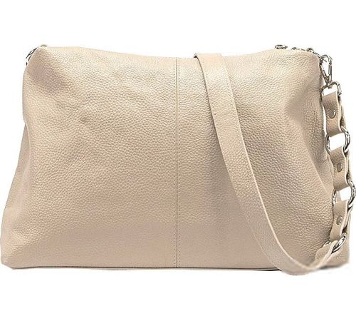 Женская сумка Poshete 845-SJ7530OL-LCF светлый кофейный