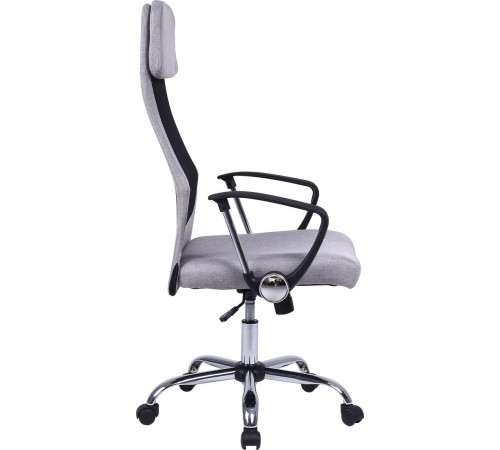 Офисное кресло Mio Tesoro Монте AF-C9769 светло-серый/черный