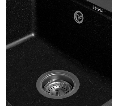 Кухонная мойка Gerhans A12 оникс