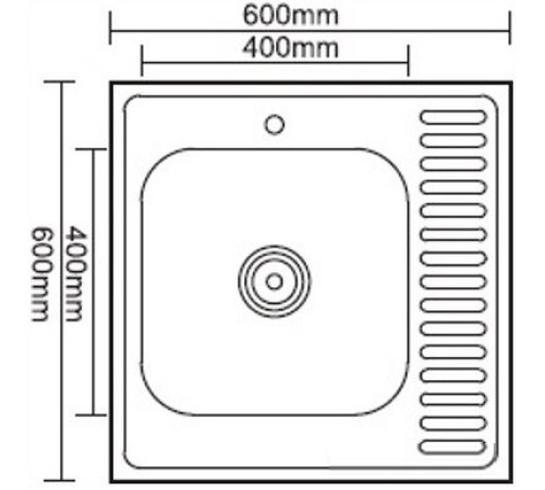 Кухонная мойка Ledeme L96060-L