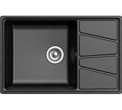 Кухонная мойка GranFest GF-V-780L черный