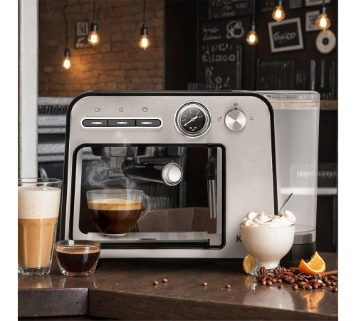 Рожковая кофеварка Kitfort KT-7515