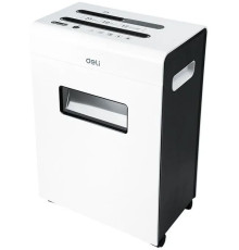 Шредер Deli E9903-EU белый/черный