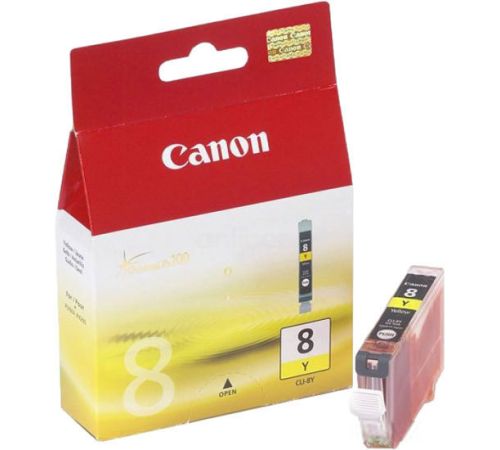 Картридж-чернильница ПЗК Canon CLI-8 Yellow