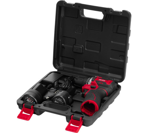 Дрель-шуруповерт MTX CDB-BL-12 с 2-мя АКБ, кейс