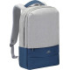 Городской рюкзак Rivacase Prater 7562 серый/синий