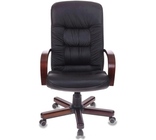 Кресло Бюрократ T-9908/WALNUT черный