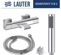 Смеситель Lauter Comfort 21YH40400 с лейкой Living Lily 21S10048