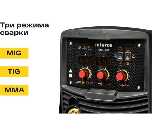 Сварочный инвертор Inforce MIG-200