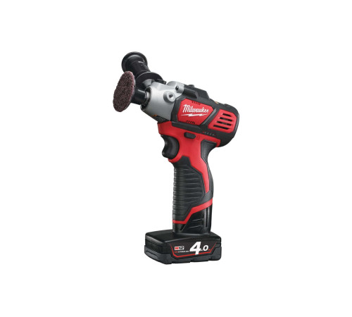 Полировальная машина Milwaukee M12 BPS-421X 4933447799 с 2-мя АКБ, кейс