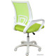 Компьютерное кресло AksHome Ricci White Kids салатовый