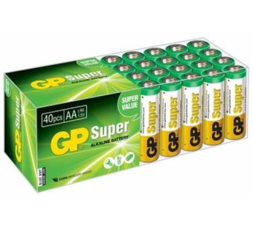 Батарейка GP Super Alkaline AA 40 шт.