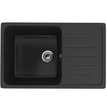 Кухонная мойка Ulgran U-400 344 ультра-черный