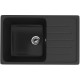 Кухонная мойка Ulgran U-400 344 ультра-черный