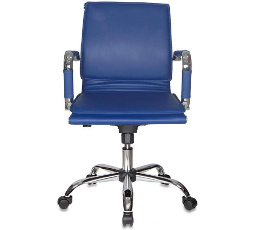Кресло Бюрократ CH-993-Low/Blue синий
