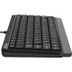 Клавиатура A4Tech Fstyler FKS11 черный/серый