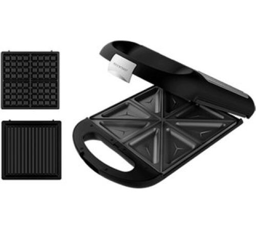 Многофункциональная сэндвичница Cecotec Rock'nToast Family 3 in 1