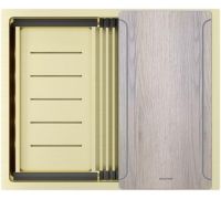 Кухонная мойка Paulmark Next-Multi Sink 54 UNI PM785445-LG светлое золото