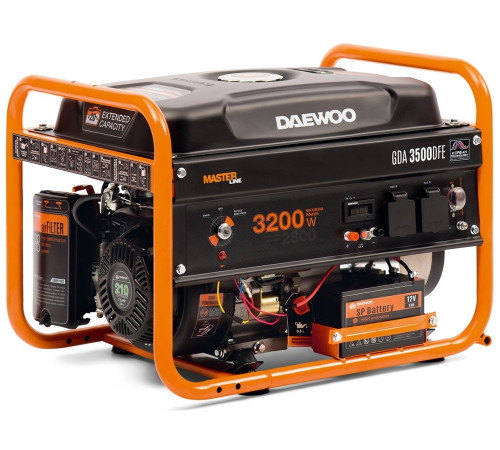 Газовый генератор  Daewoo Power GDA 3500DFE