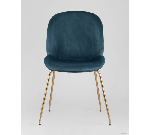 Стул Stool Group Турин 8329 бархат маренго/золото