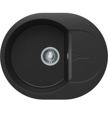 Кухонная мойка Polygran Atol-620 черный 16