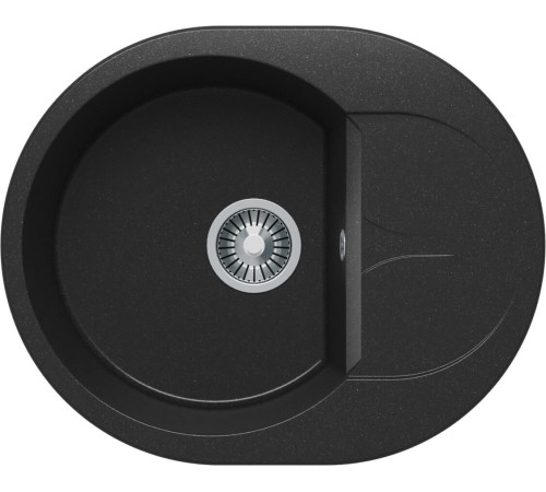 Кухонная мойка Polygran Atol-620 черный 16