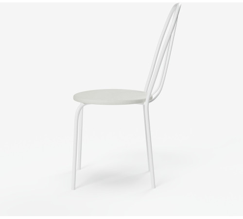 Стул Mio Tesoro Тюльпан Плюс молочный/белый