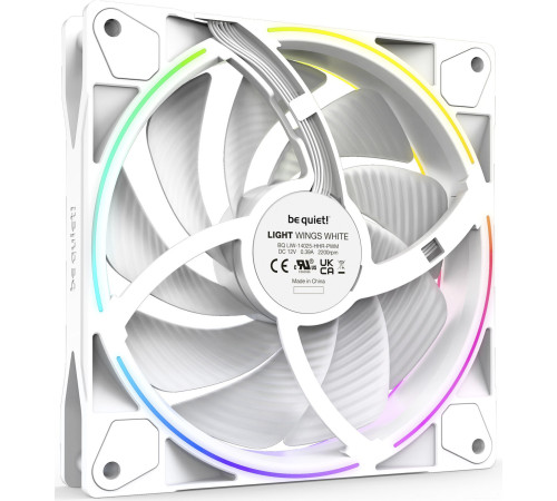 Комплект вентиляторов для корпуса с контроллером be quiet! Light Wings White 120mm PWM High-Speed Triple-Pack BL101