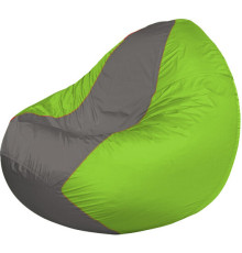 Кресло-мешок Flagman Classic К2.1-180 салатовый/серый