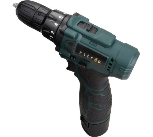 Дрель-шуруповерт Zitrek Green 12V Plus 085-1014 с 2-мя АКБ