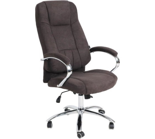 Офисное кресло AksHome King A ткань, коричневый