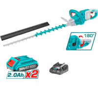 Кусторез Total THTLI400282 с 2-мя АКБ