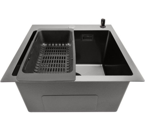 Кухонная мойка Stellar E4444NB нано черный