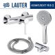 Смеситель Lauter Art 21CK9680C с лейкой Relexa Daisy 21S10167